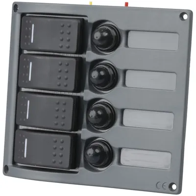 Marine Switch Panel with Circuit Breakers Jaycar Australia