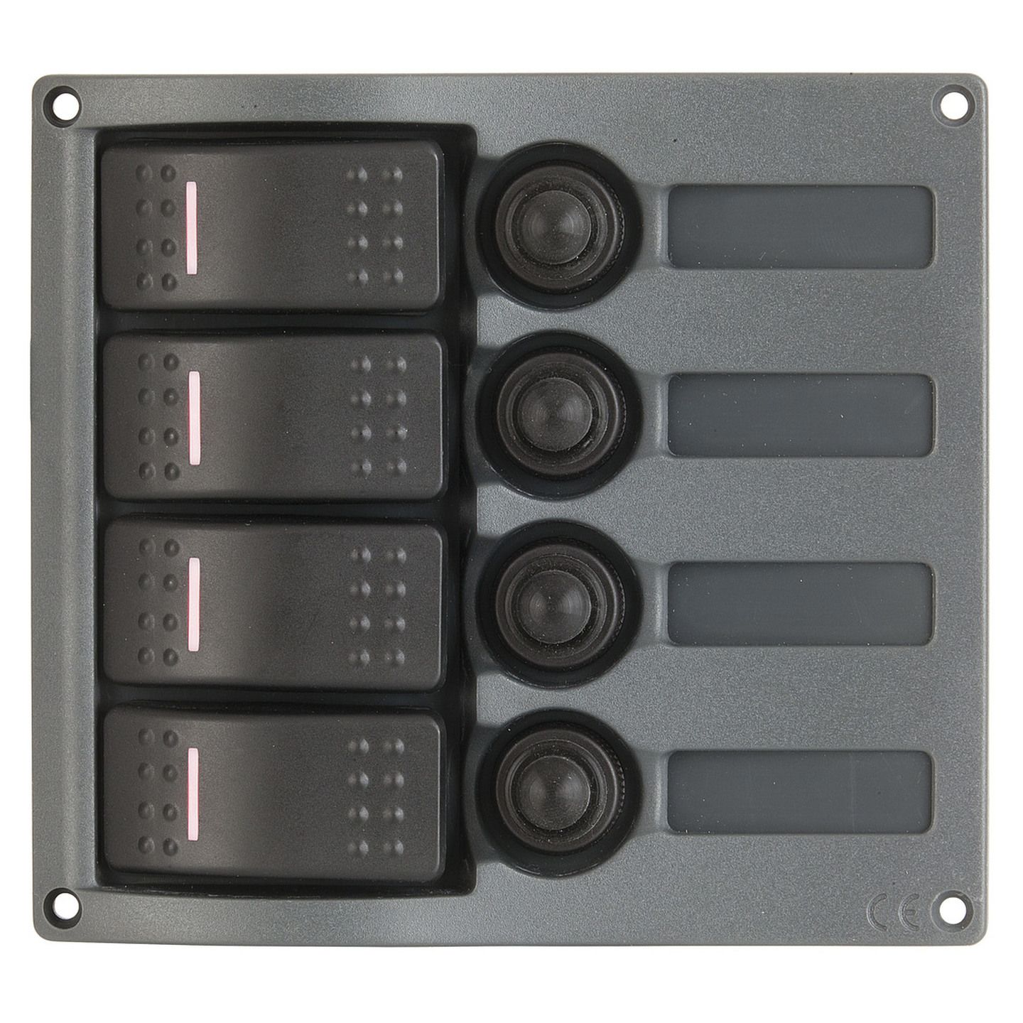 4 Way IP66 Marine Switch Panel