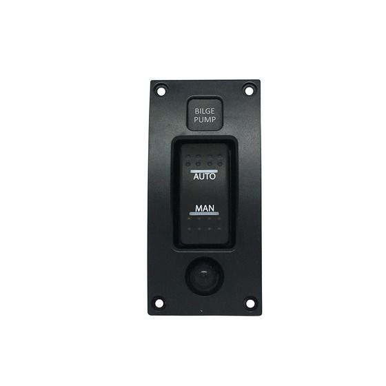 BILGE PUMP SWITCH PANEL WITH BACKLIGHT