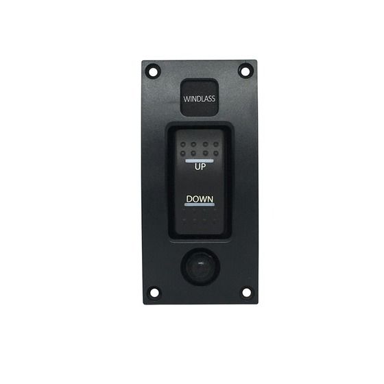 Jaycar Windlass Control Panel – IP66, 12-24V, 20A Push Reset Breaker | SZ1914