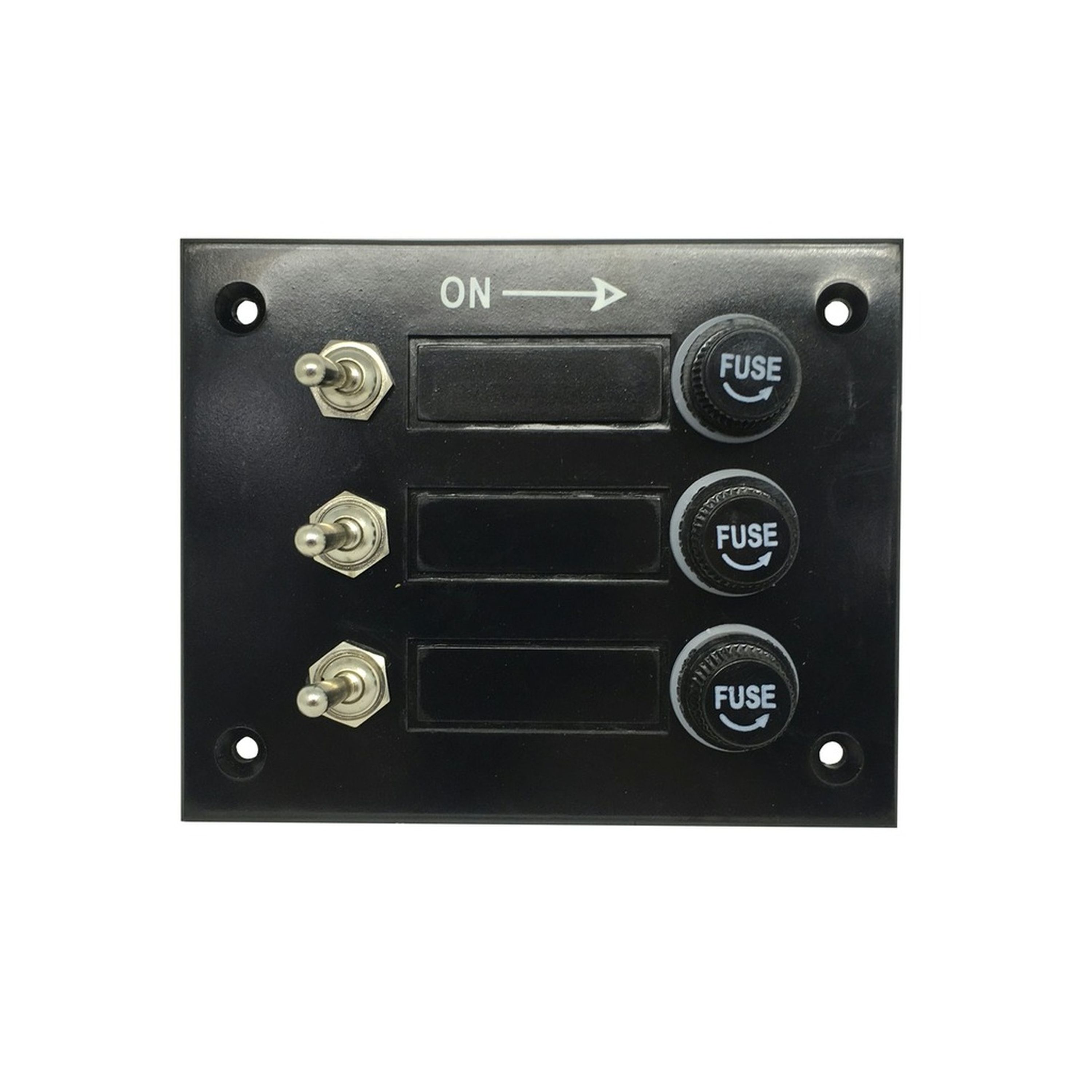 3-Way Fused Switch Panel