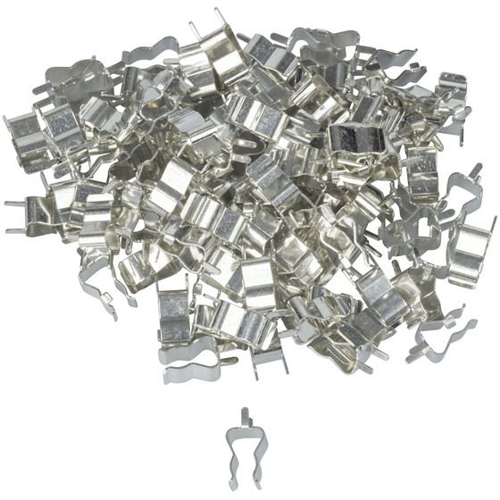 Jaycar M205 Fuse Clips – 100 Pack (Holds 50 Fuses) | Through-Hole PCB Mount