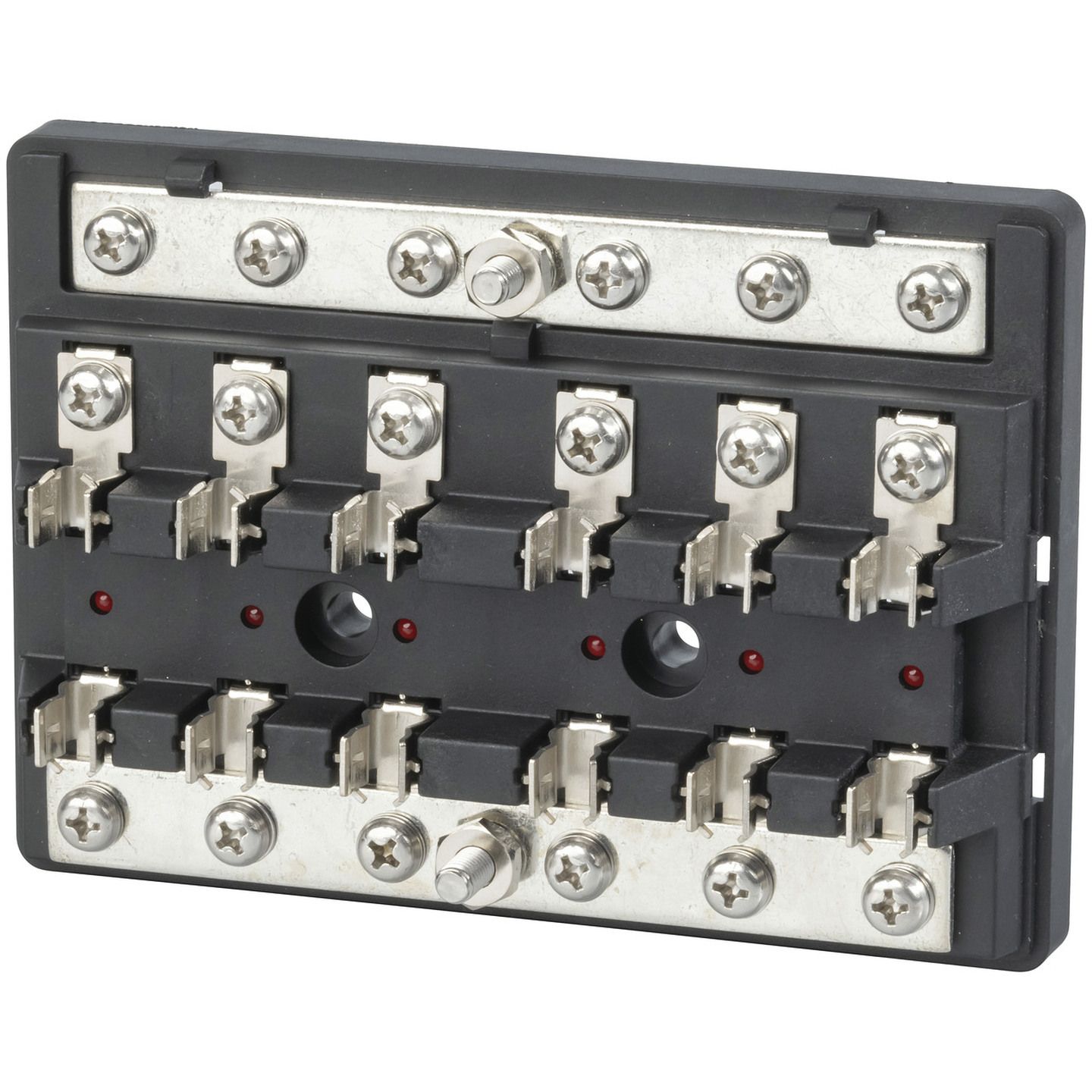 6 Way 3AG Fuse Block with LED Indicators