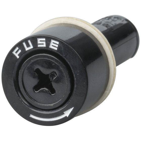 10A 240V 3AG PANEL MOUNT FUSE HOLDER ROUND