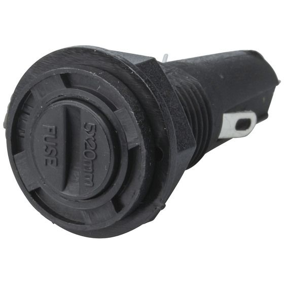 10A 240V M205 PANEL MOUNT FUSE HOLDER