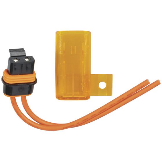 Jaycar 30A 32VDC Waterproof ATO Blade Fuse Holder with Tinted Enclosure
