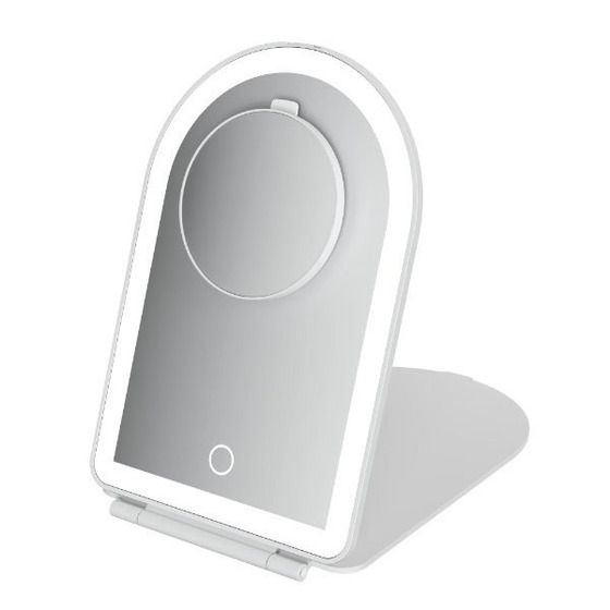 JAYCAR Arched Folding Travel Mirror with LED Lights – TAC304