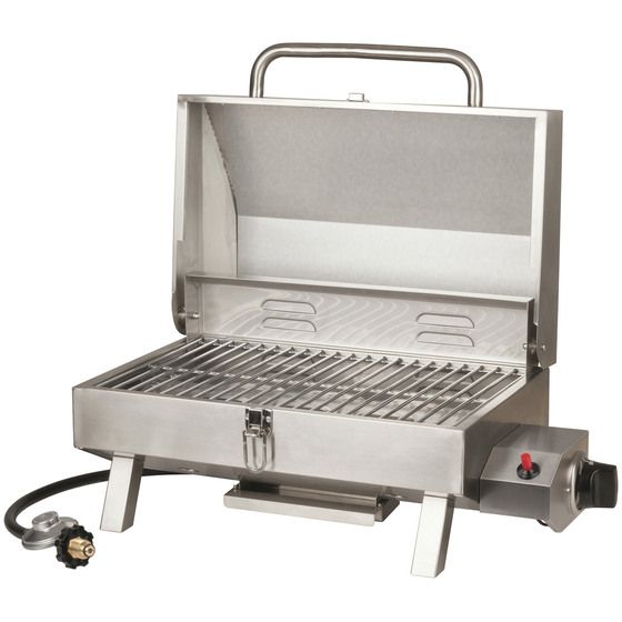 Rovin Portable Gas BBQ – Stainless Steel Burner | Piezo Ignition | LPG Ready