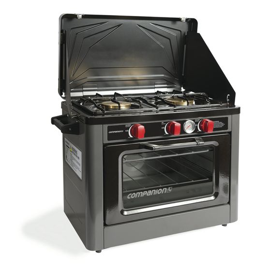 JAYCAR 2-Burner Gas Stove & Oven Combo for Caravan | TCC104