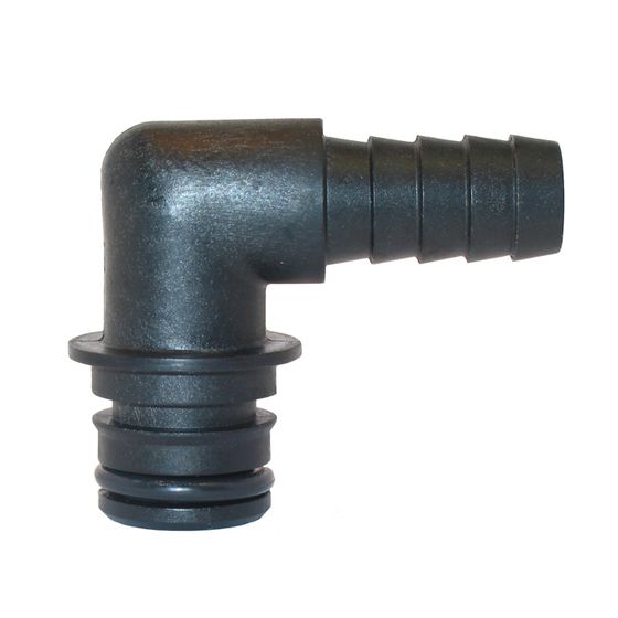 Jabsco Par-Max to 12mm ID Hose Adaptor Fitting – Right Angle – Pack of 2