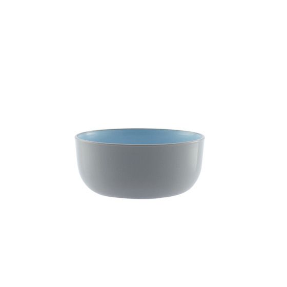 Rovin 14.6cm Grey & Blue Plastic Bowl – Made in Australia, BPA-Free | TCG054