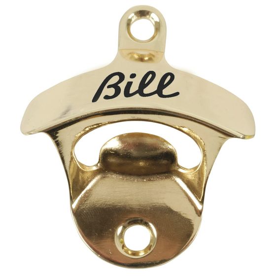 Bill Bottle Opener – Gold Finish | JAYCAR