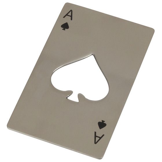 Ace of Spades Bottle Opener – 316 Stainless Steel | Pocket-Sized RTM