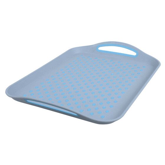 Jaycar Anti-Slip Serving Tray – 330 x 250mm with Rubber-Backed Top, Base & Handles