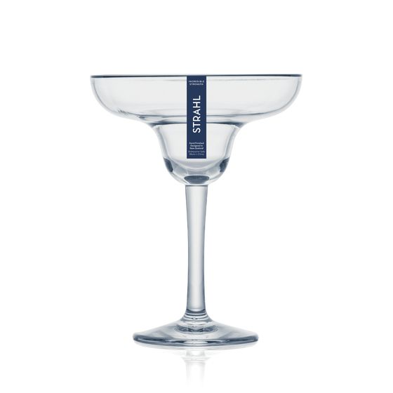 Strahl Polycarbonate Margarita Glass 355ml / 12oz – Hand Finished, Virtually Unbreakable, Dishwasher Safe