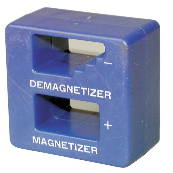 Jaycar Tool Magnetiser / Demagnetiser | Two-Slot Screwdriver Magnet Tool