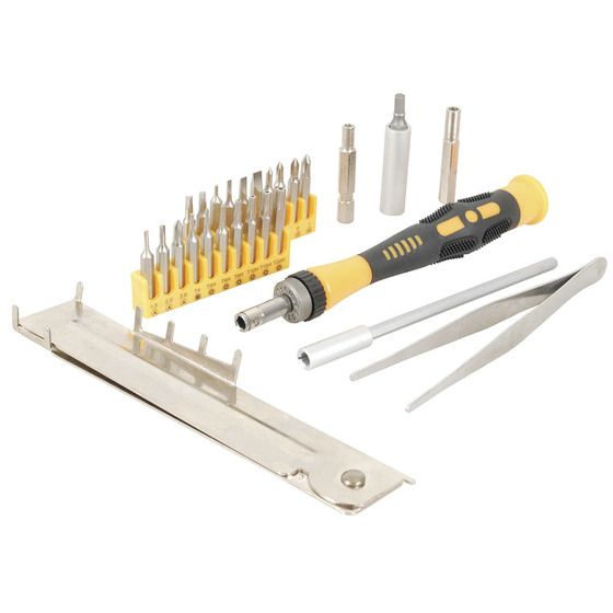 Jaycar Gaming Console Tool Kit – 30-Piece Repair Set with Carry Case