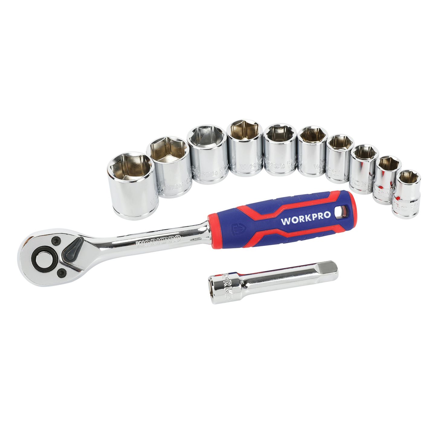 12 Piece 3/8in Drive Socket Set