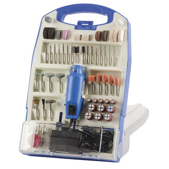 110 PIECE 12V ROTARY TOOL SET