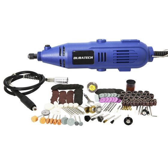 210 PIECE ROTARY TOOL KIT WITH FLEXIBLE SHAFT ENGRAVE DRILL SAND POLISH