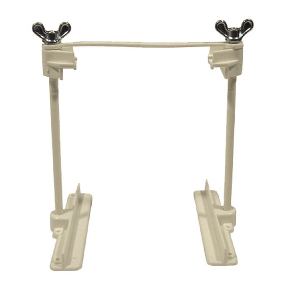 BATTERY HOLD DOWNS - PLASTIC - MAX BATTERY 170(W)MM 190(H)MM