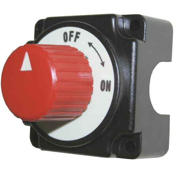 BATTERY ISOLATORS SURFACE MOUNT - KNOB SWITCH