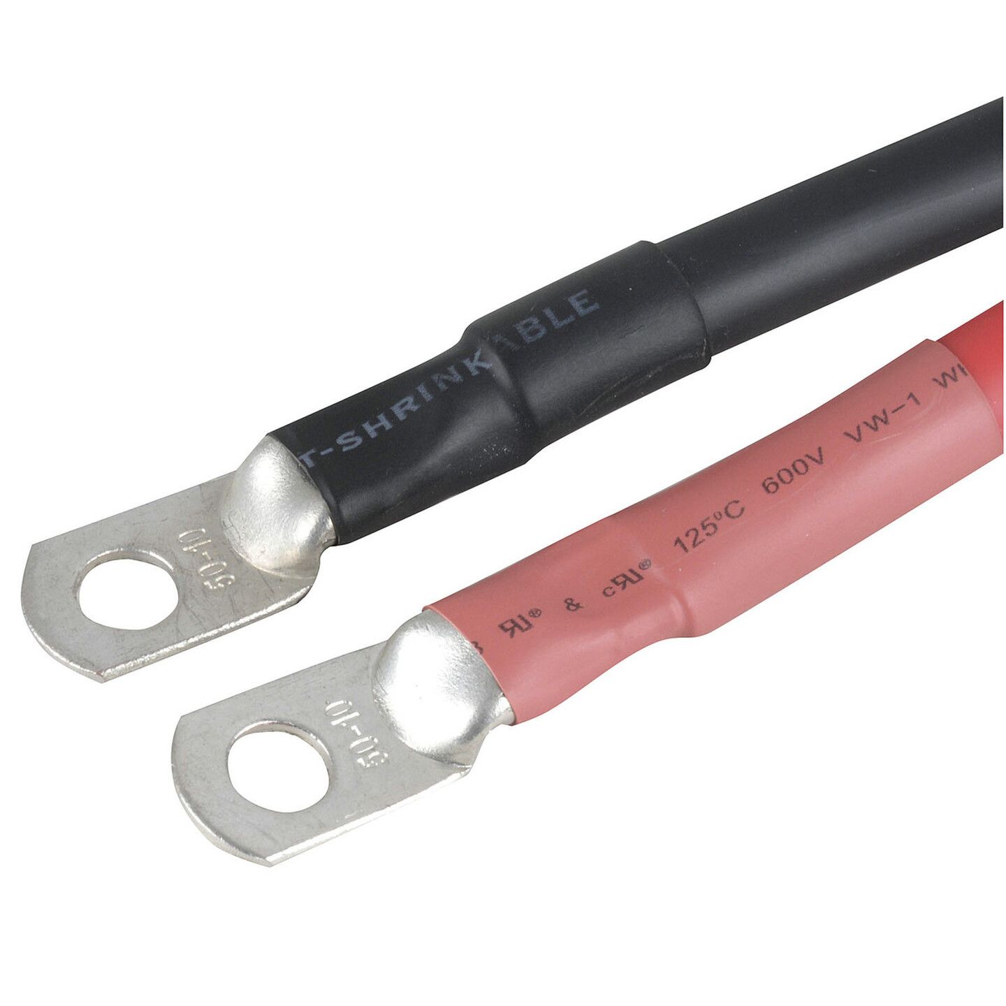 thumbnail image 2 of Bowers 18" 450mm Car Battery Red Positive Starter Lead Cable With Terminal - 110A 2 of 5