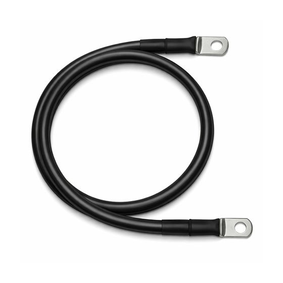 Jaycar 0 Gauge Tinned Battery Power Lead – Black – 1220mm – 140A Constant