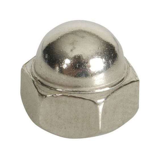 316 TWO PIECE DOME - STAINLESS STEEL - M5 - PACK OF 4