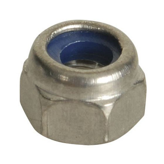 M12 NYLOC NUTS - 316 STAINLESS STEEL PACK OF 2