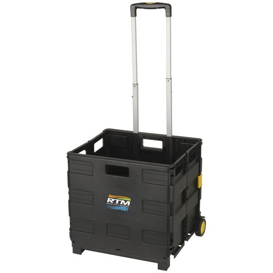 FOLD-UP TROLLEY CRATE - 35KG