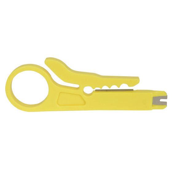 JAYCAR Cat-5 Punch-Down Tool & Wire Stripper – Lightweight, Pocket-Sized, 110/88 Terminal Compatible (TH1738)