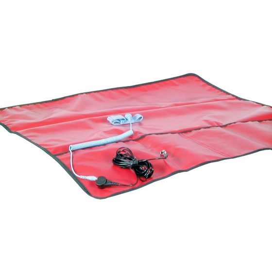 Jaycar Anti-Static Field Service Mat & Bag | 600×600mm ESD Work Area | TH1776