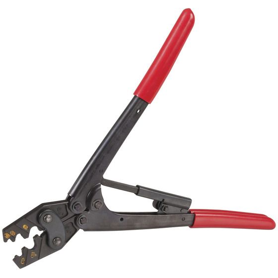 JAYCAR Ratchet Crimping Tool for Non-Insulated Lugs – 1.25–16 mm, Long Handle Leverage | TH1847