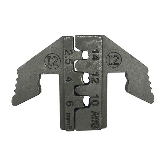 Quick Change Crimp Tool Die – Solar PV Terminal DIN 2.5/4.0/6.0mm (Fits TH-2000)