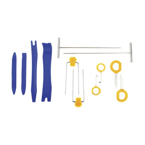 Jaycar 12-Piece Audio & Interior Removal Kit – ABS Pry Bars for Car Panels