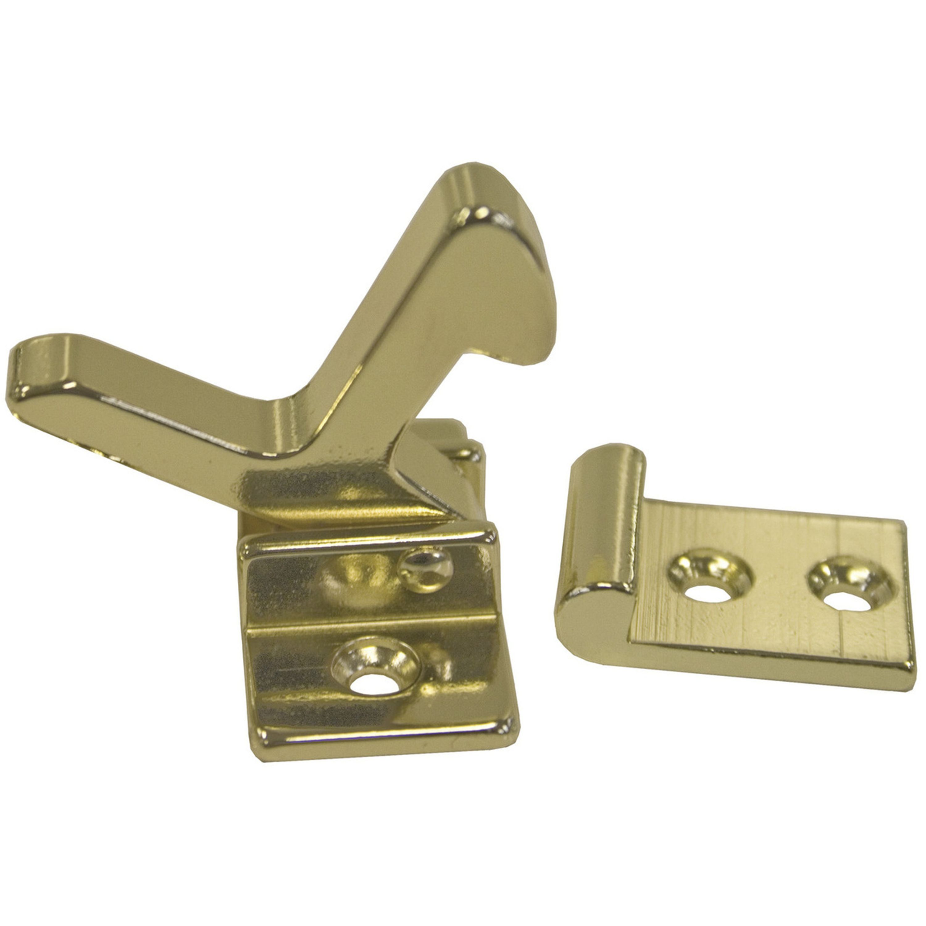Finger Catch & Teak Dressing - Brass Finger Catch