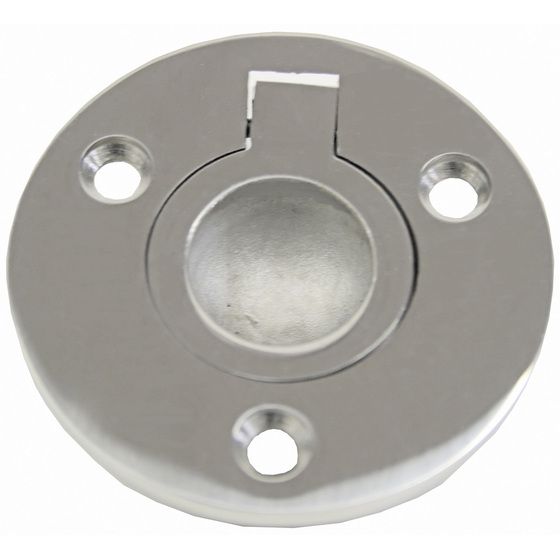 Flush Pull Cast 316 Grade Stainless Steel – Round 52mm | Jaycar