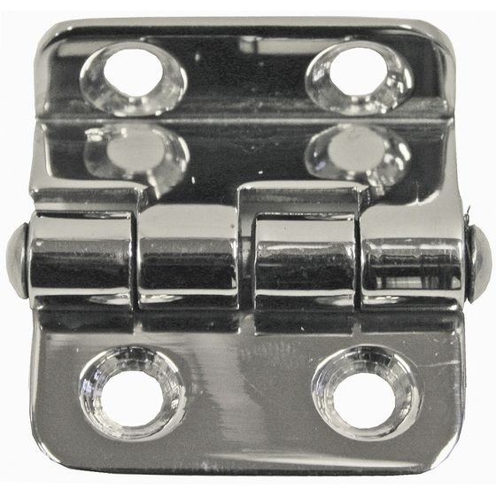 Jaycar 36 x 40 x 10mm Offset Hinges – 304 Stainless Steel, Pack of 2