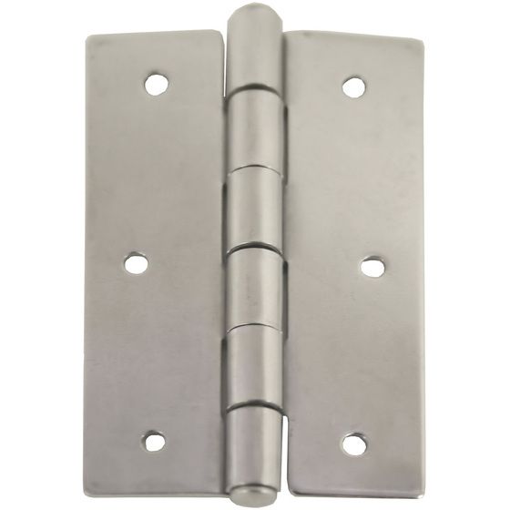 Light Duty Standard Butt Hinge Pair – 50 × 23mm, 304 Stainless Steel (JAYCAR)