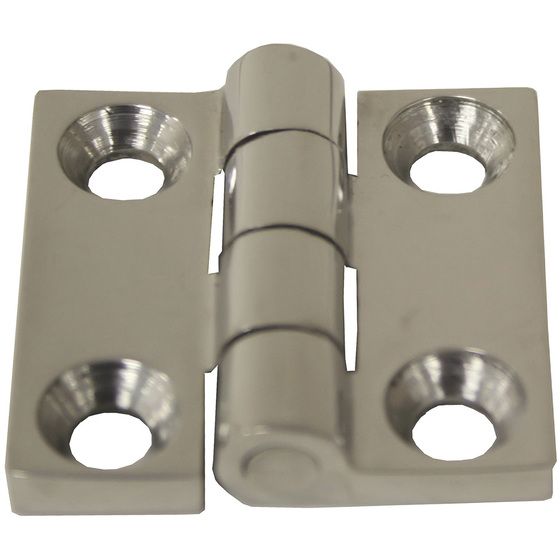 CAST HINGES - STAINLESS STEEL (316 GRADE) - 38MM BUTT PAIR