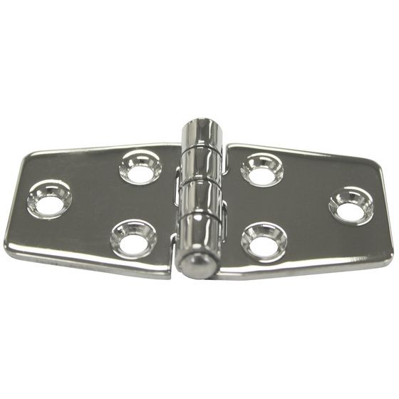 Cast Hinge – 72mm Butt Round – 316 Stainless Steel – Each
