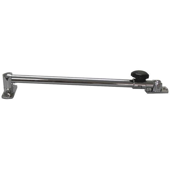 Telescopic Hatch Support – Chrome-Plated Brass, 250–475mm