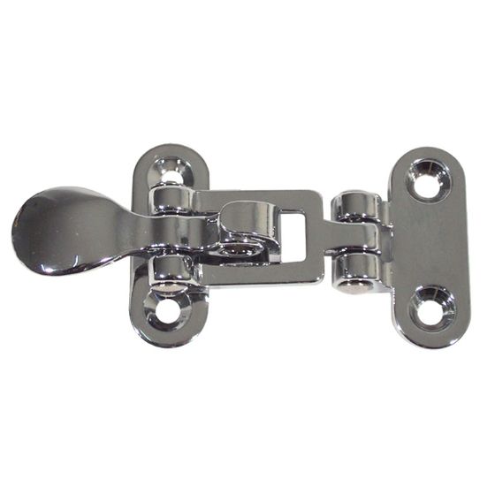 Toggle Catch Cast Stainless Steel – 110mm Long | Silent Anti-Rattle, Padlock Eye