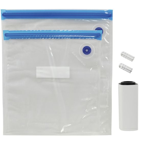 Mini Auto Vacuum Pump with 6 Reusable 3D Filament Storage Bags (30×34cm & 26×34cm)