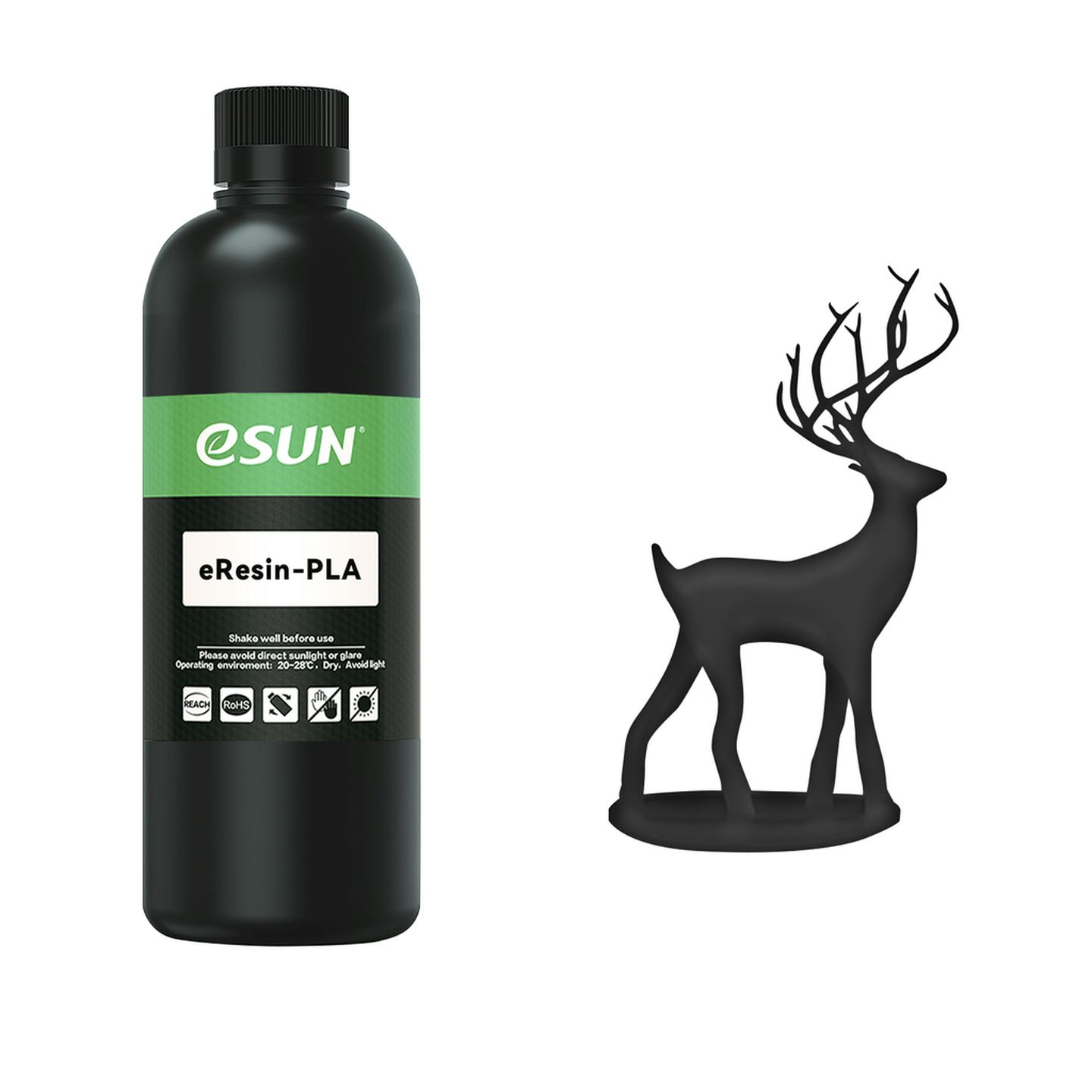 eSUN Black PLA Resin 1kg