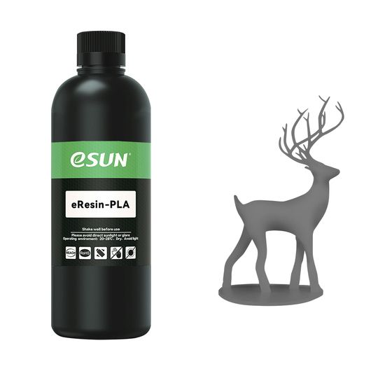 eSUN Grey PLA Resin 1kg – Bio-Based, Low Smell, EN71-3 Certified | JAYCAR