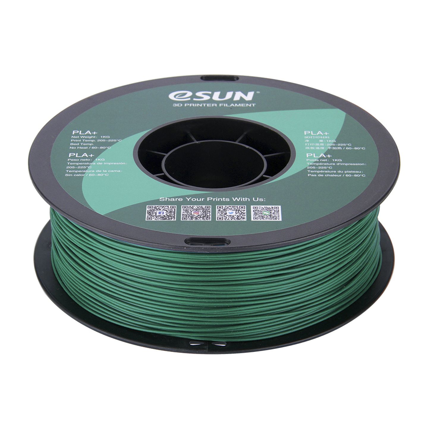 eSUN Green PLA Filament 1kg 1.75mm