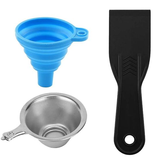 RESIN FILTER SET WITH FUNNEL