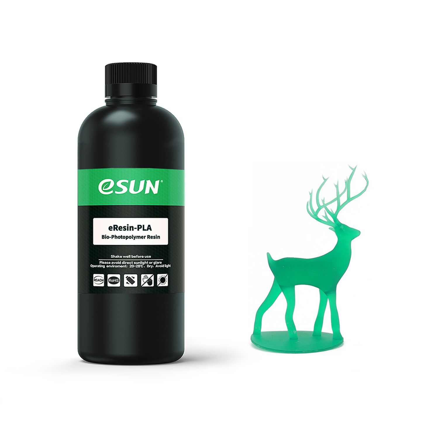 eSUN Green PLA Resin 500g